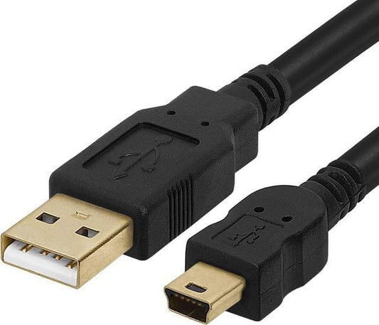 Cable USB 2.0 A Male to Mini-B 5pin Male 10FT  -  PCab-5448-10ft