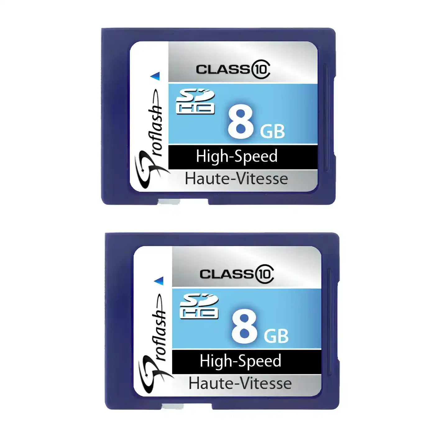 Proflash Memory Card 8GB SDHC Card Class 10 ( 2 Pack )  / 6934