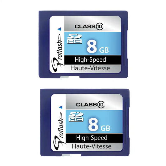 Proflash Memory Card 8GB SDHC Card Class 10 ( 2 Pack )  / 6934