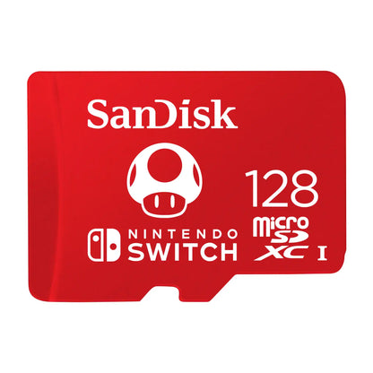 Sandisk Memory Card Micro SDXC 128GB For Nintendo Switch  /  SDSQXAO-128G-GNCZN