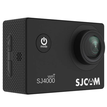 Full HD Action Camera SJCAM SJ4000 Wi-Fi With 1080P Video, 12MP Photos, 170° Wide Angle Lens, Waterproof Design & LCD Display