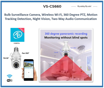 Modèle de caméra de sécurité : VS-CS660