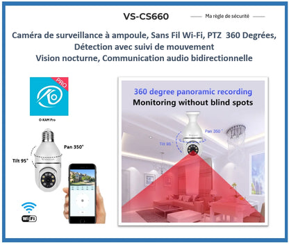 Modèle de caméra de sécurité : VS-CS660