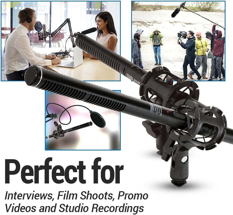 XM-88  Professional Video & Broadcast Microphone Kit 13 Piece Set