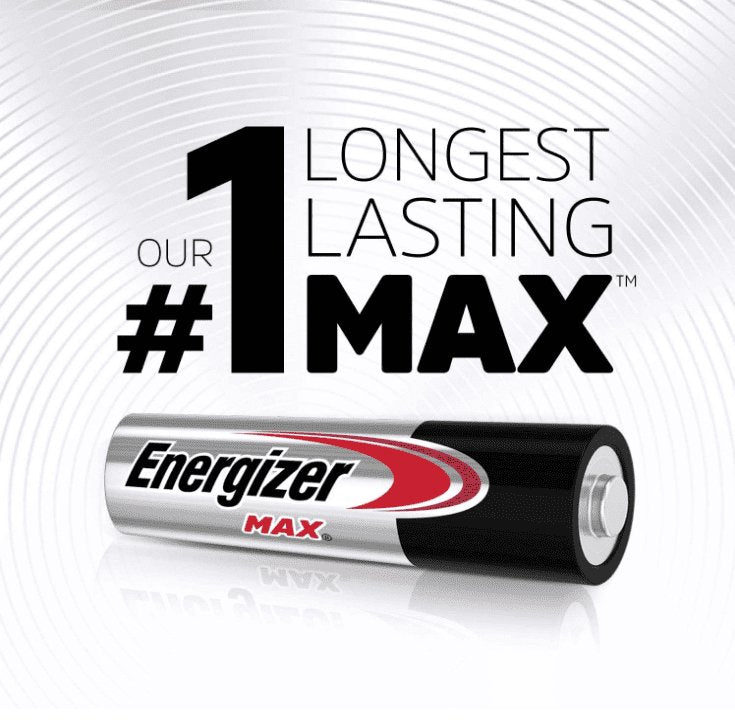 Batteries Alkaline Energizer MAX® AA, Package of 16 - Model E91BP - 16 - Proflash