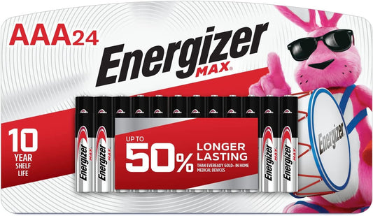 Batteries Alkaline Energizer MAX®&nbsp; AAA Package of 24 ( E92BP24 ) - Proflash