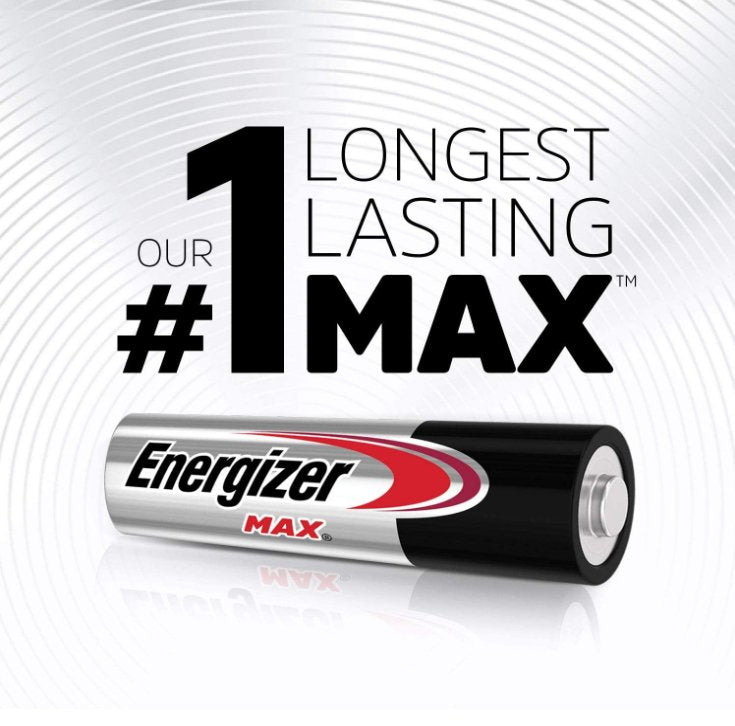 Batteries Alkaline Energizer MAX®&nbsp; AAA Package of 4 ( E92BP - 4 ) - Proflash