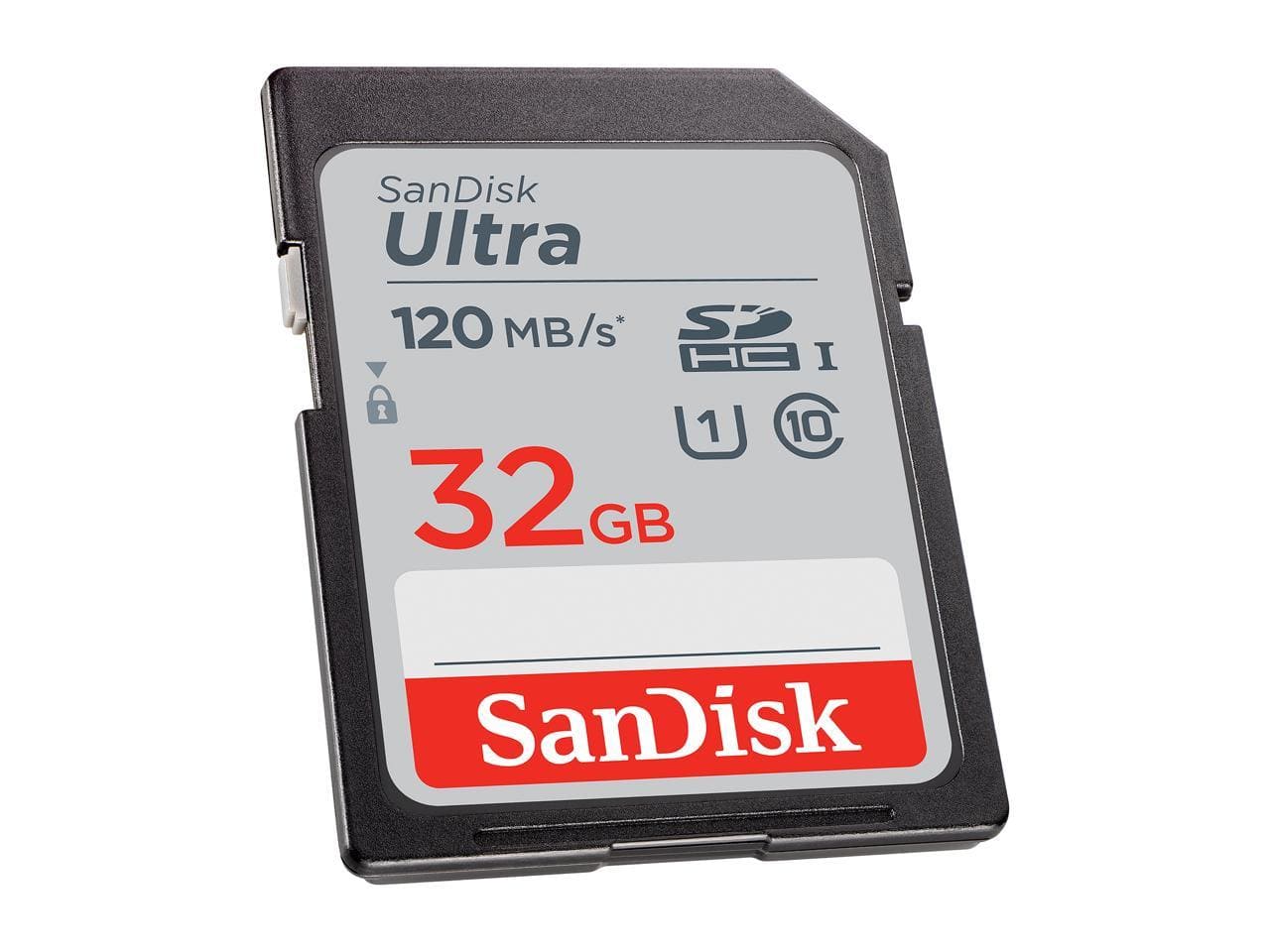 Carte SanDisk Ultra SDHC, 32 Go, U1, classe 10, Lecture : 120 Mo/s, - Proflash