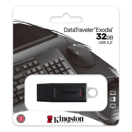 DTX - 32GB Clé USB 3.2 Kingston Data Traveler Exodia 32 Go - Proflash