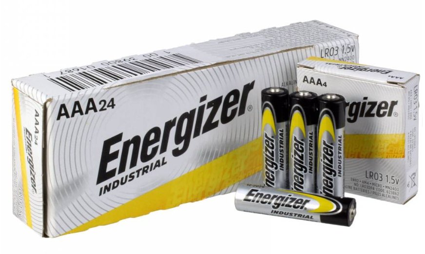 Energizer EN92 Industrial AAA Batteries - 24 Pack - Proflash