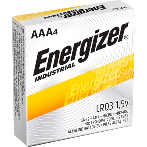 Energizer EN92 Industrial AAA Batteries - 24 Pack - Proflash