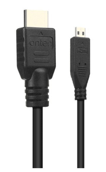 HD102 Onten Cable HDMI Micro (Male) to HDMI (Male) 1.5m - Proflash