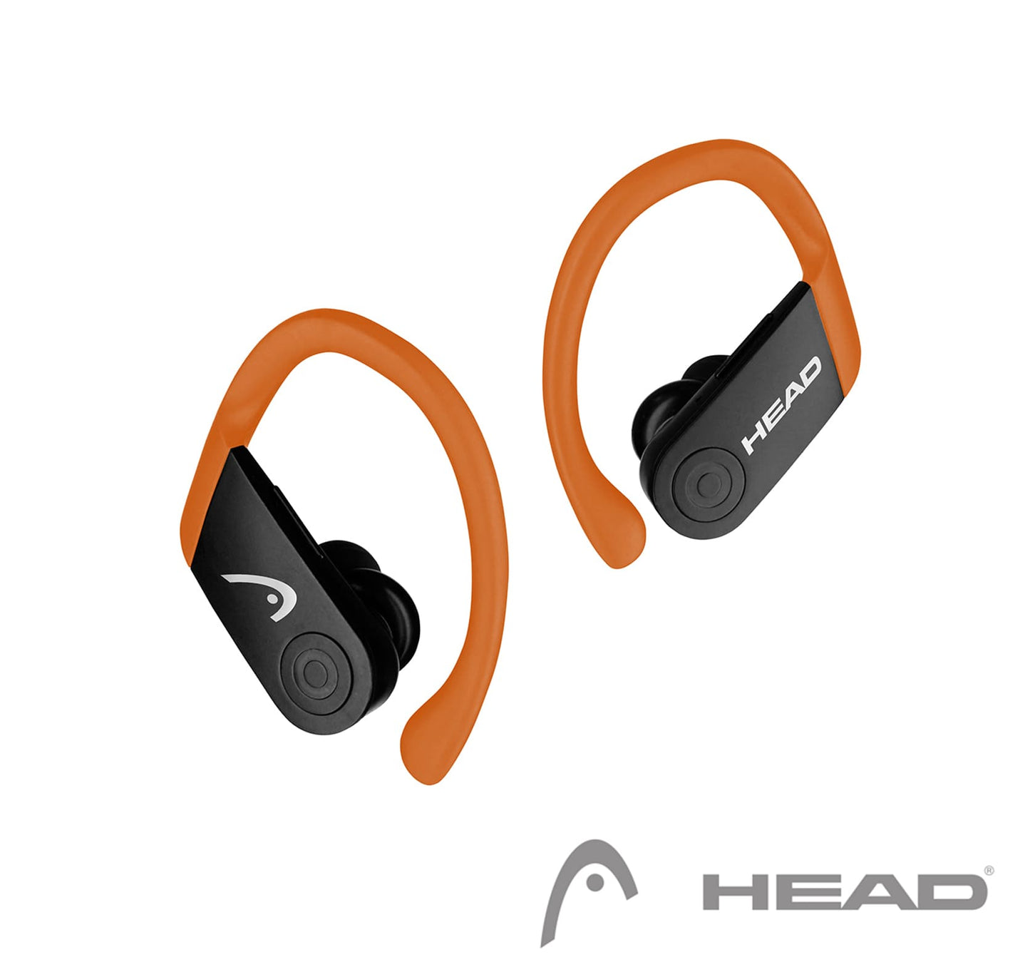 HTW - 30 HEAD TWS Bluetooth 5.0 Sport Headset with Battery Charging Case (Orange) - Proflash