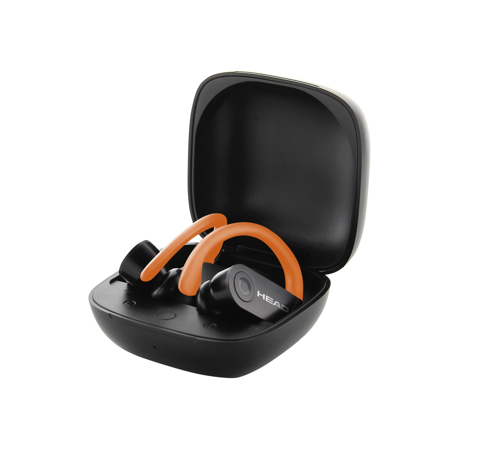 HTW - 30 HEAD TWS Bluetooth 5.0 Sport Headset with Battery Charging Case (Orange) - Proflash