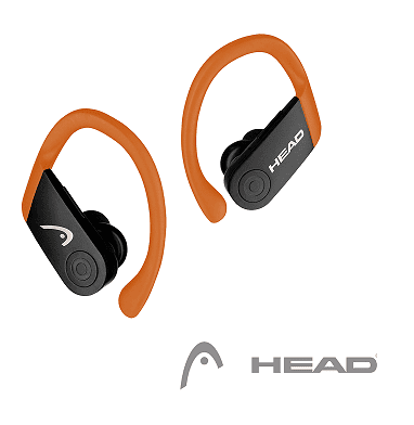 HTW - 30 HEAD TWS Bluetooth 5.0 Sport Headset with Battery Charging Case (Orange) - Proflash