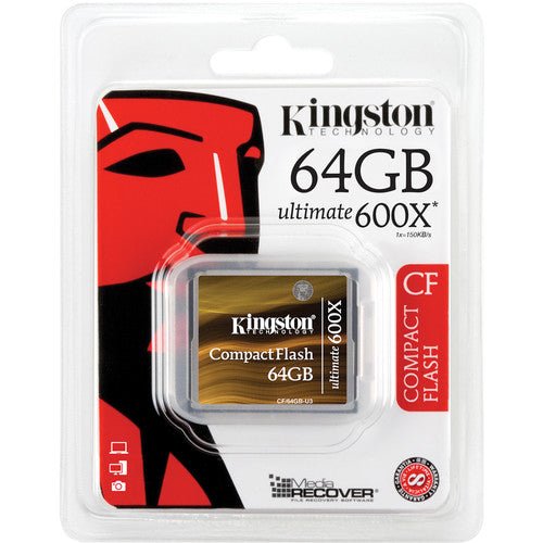 Kingston Compact Flash CF/64GB - U3 600X Ultimate CF/64GB - U3 - Proflash