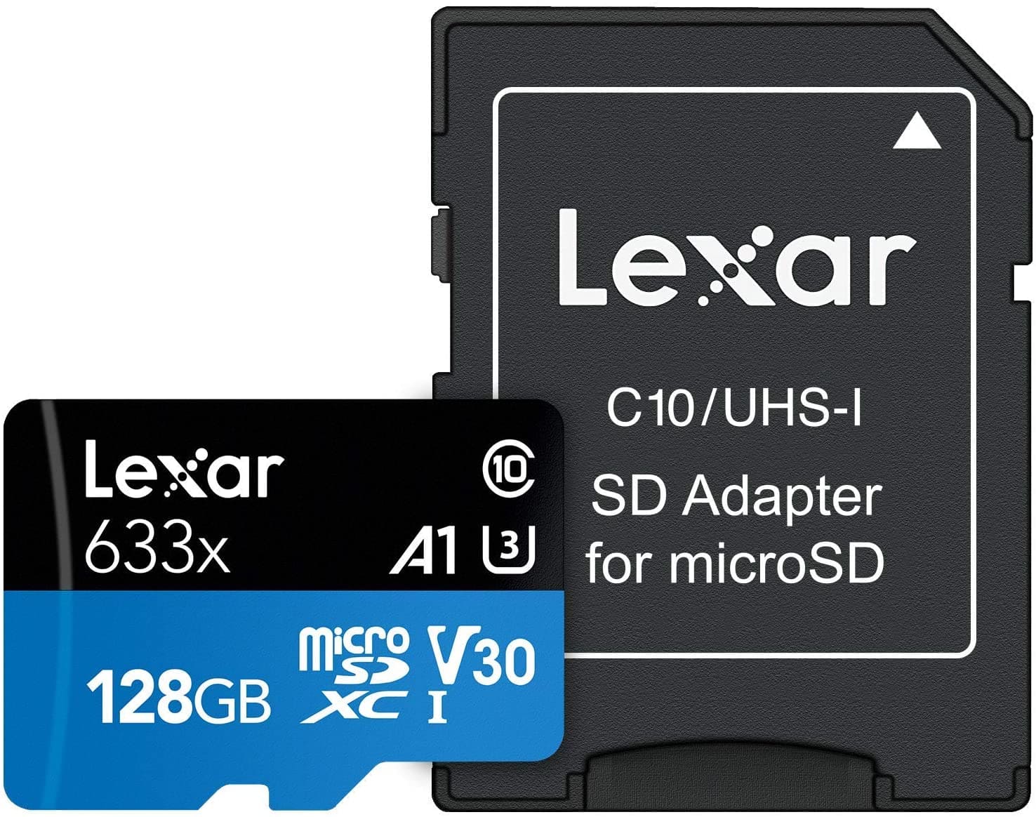 Lexar 128GB High - Performance 633x UHS - I U3 Micro SDXC Memory Card With SD Adapter / LSDMI128BBAP633A - Proflash