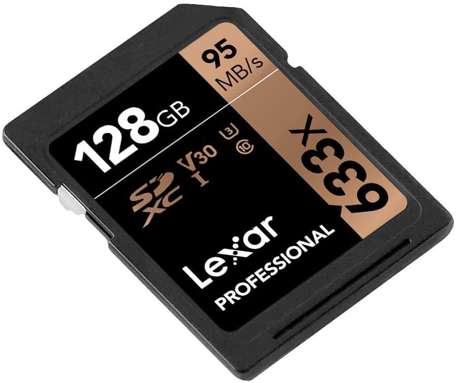 Lexar 128GB High - Performance 633x UHS - I U3 SDXC Memory Card / LSD128GCB1AP633 - Proflash