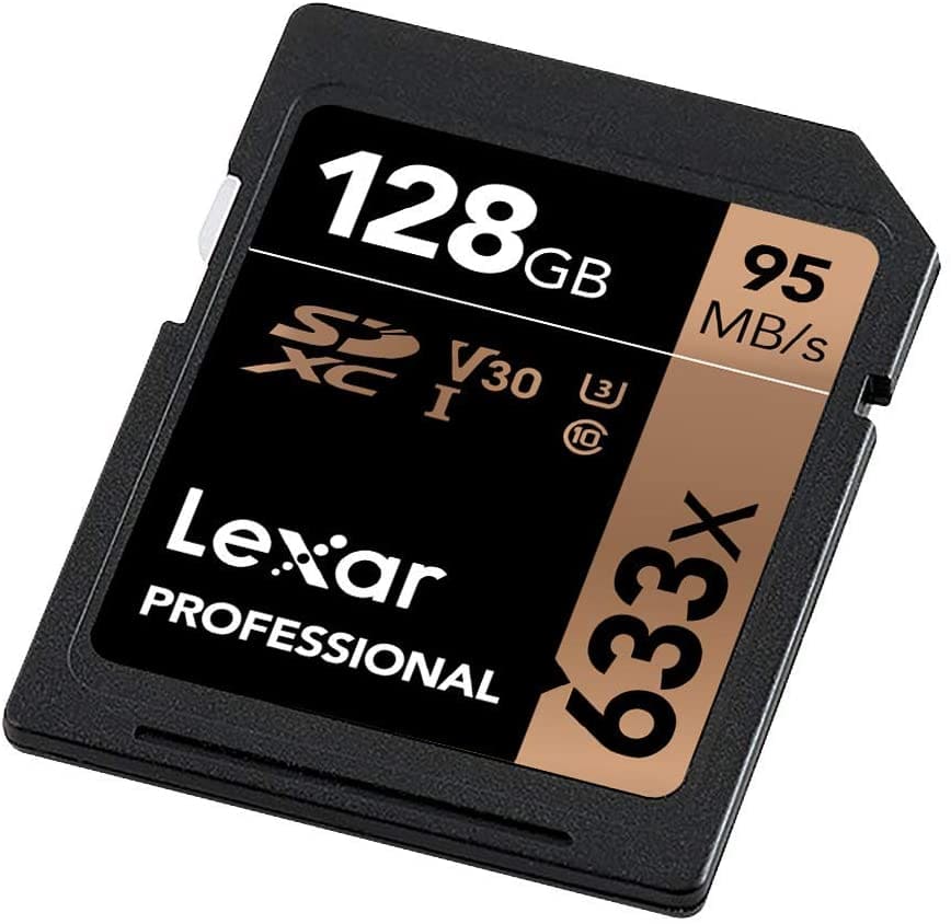 Lexar 128GB High - Performance 633x UHS - I U3 SDXC Memory Card / LSD128GCB1AP633 - Proflash