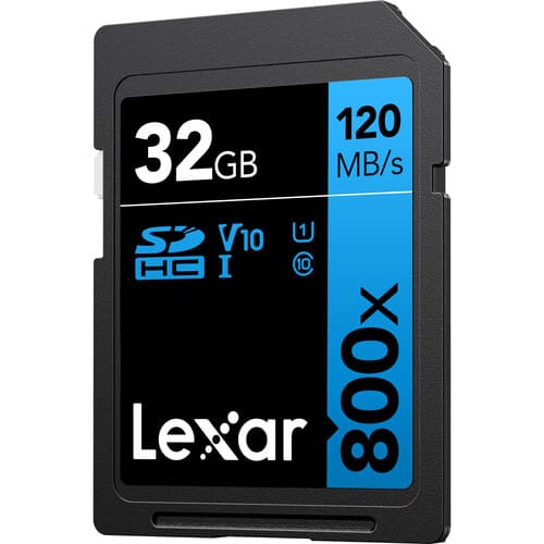 Lexar 32GB High - Performance 800x UHS - I SDHC Memory Card (BLUE Series) / LSD0800032G - BNN - Proflash