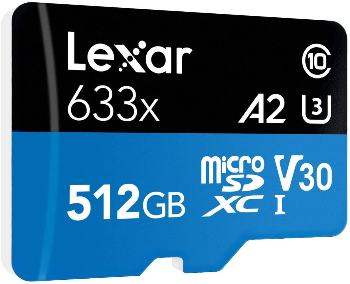 Lexar 512GB High - Performance 633x UHS - I U3 Micro SDXC / LSDMI512BB633A - Proflash