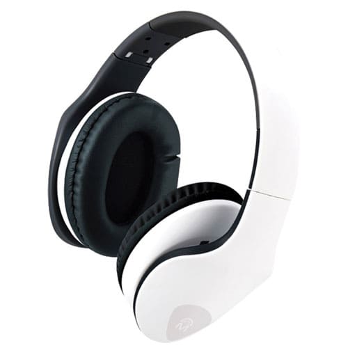 M Xpert DJ Headphones with Mic,Black / White (61857 ) - Proflash