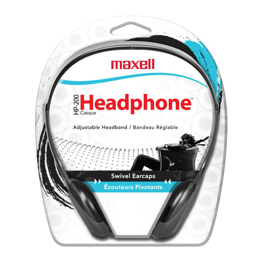 Maxell 190318 HP - 200 Sterio Headphone - Proflash