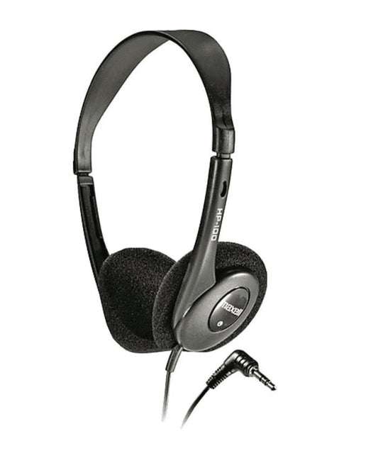 Maxell 190319 HP - 100 Headphones Black - Proflash