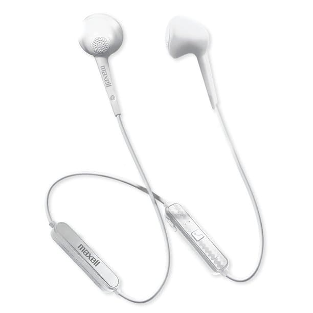 Maxell 198019 Jelleez Wireless Bluetooth Earbuds - White - Proflash