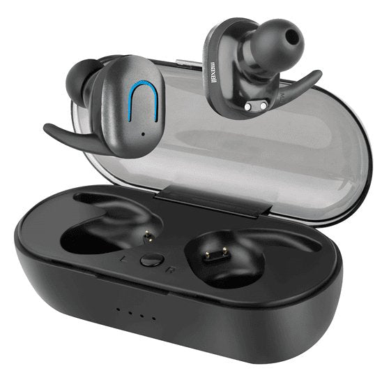 Maxell 199899 Bass 13 True Wireless Bluetooth 5.0 Earbuds, Silver - Proflash