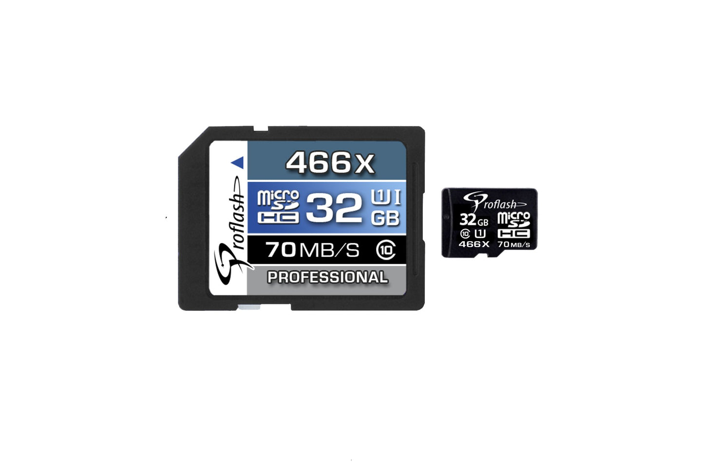 Memory Card Micro - SDHC 32GB Class 10 UHS - I With Adapter - Proflash