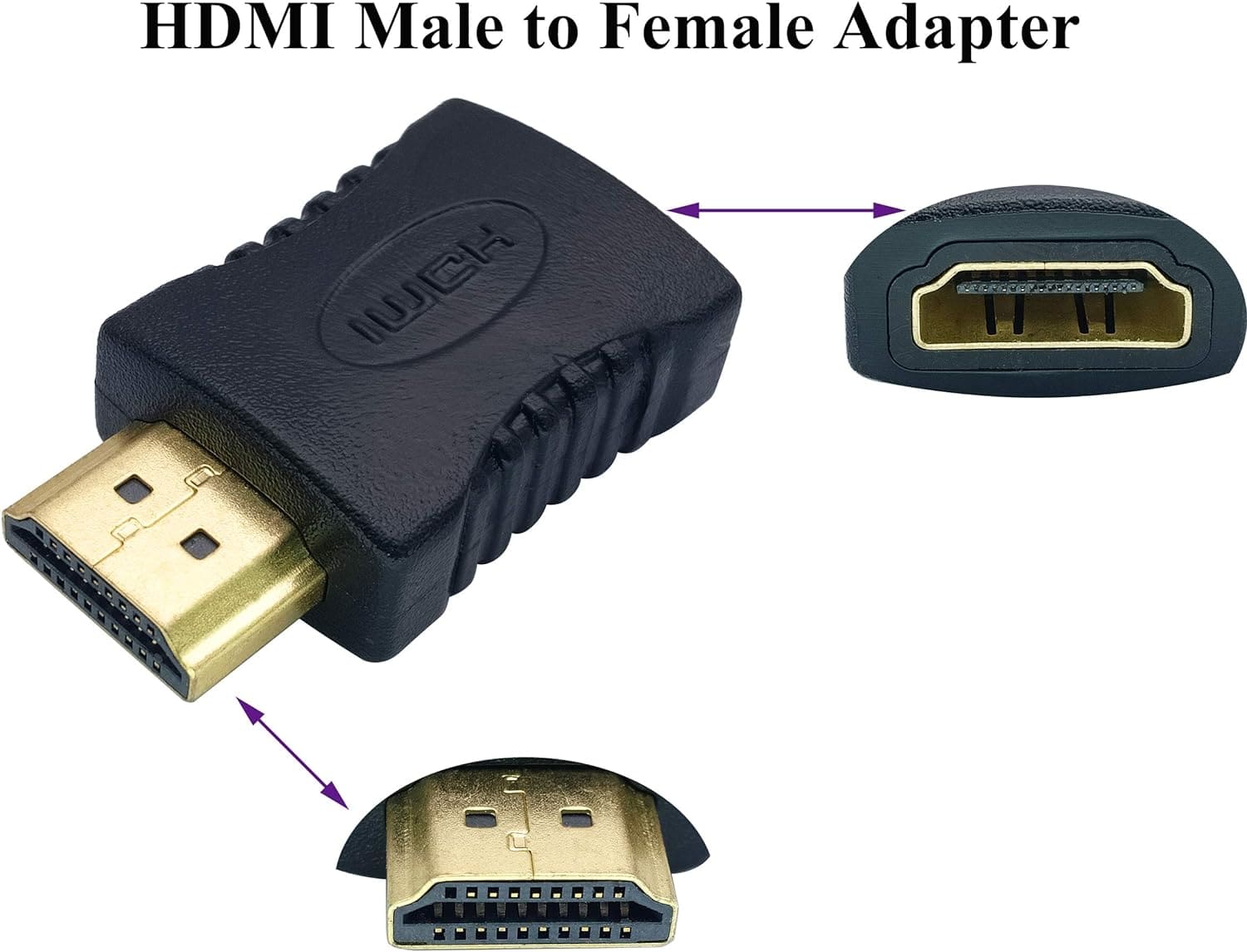 Onten HD710 HDMI Male to Female Adapter Connector - Proflash