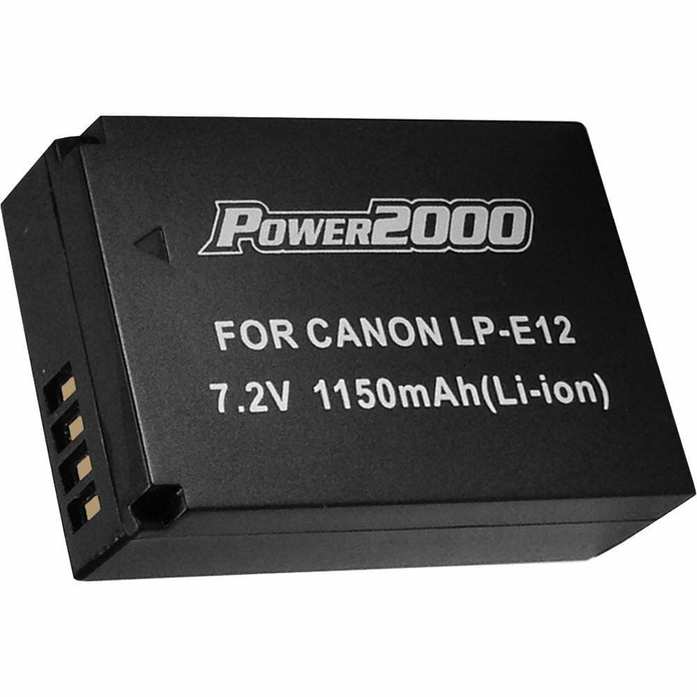 Proflash - Power 2000 Canon LP - E12 Compatible Lithium - Ion Battery Pack (7.2V 1150 mAh). 12028 - Proflash