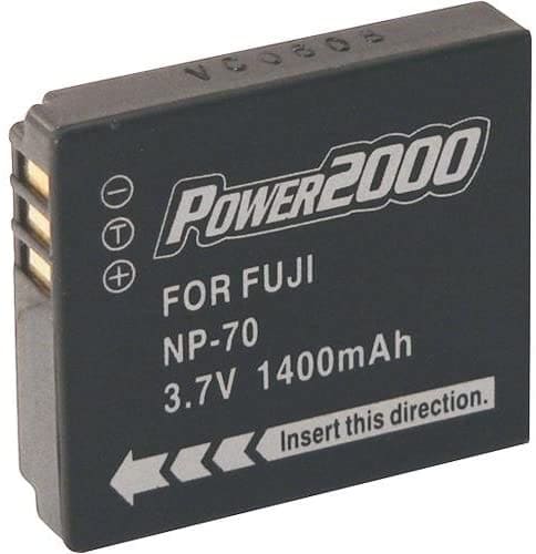 Proflash - Power 2000 Fuji NP - 70 Compatible Lithium - Ion Battery Pack (3.7V 1400 mAh) 12149 - Proflash