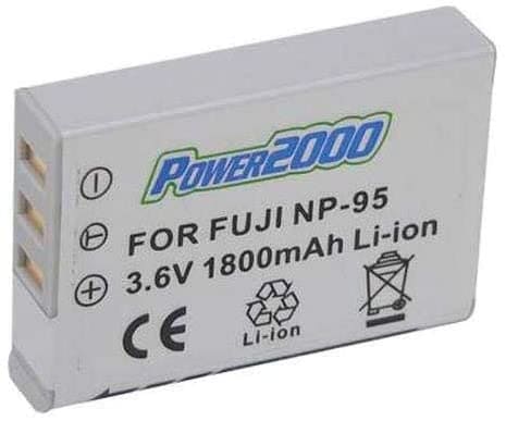 Proflash - Power 2000 Fuji NP - 95 Compatible Lithium - Ion Battery Pack (3.7V 1800 mAh).12151 - Proflash