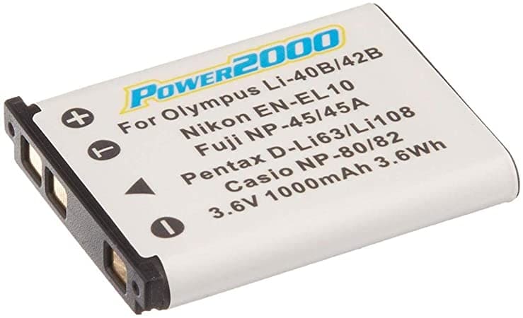 Proflash - Power 2000 Nikon EN - EL10 Compatible Lithium - Ion Battery Pack (3.6V 1000 mAh) 12236 - Proflash