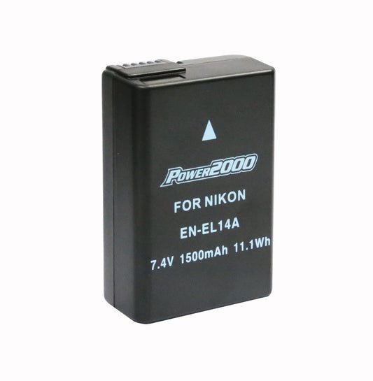 Proflash - Power 2000 Nikon EN - EL14A Compatible Lithium - Ion Battery Pack (7.4V 1500 mAh) 12240 - Proflash