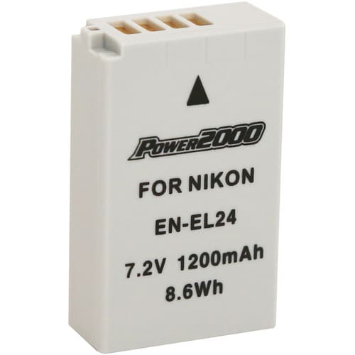 Proflash - Power 2000 Nikon EN - EL24 Compatible Lithium - Ion Battery Pack (7.2V 1200 mAh) 12271 - Proflash