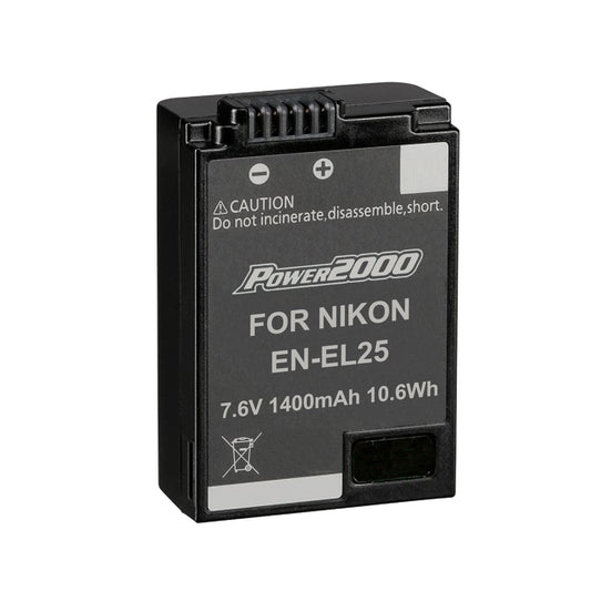 Proflash - Power 2000 Nikon EN - EL25 Compatible Lithium - Ion Battery Pack (7.6V 1400 mAh). 12273 - Proflash