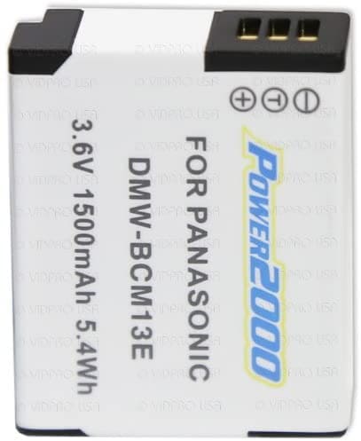 Proflash - Power 2000 Panasonic DMW - BCM13 Compatible Lithium - Ion Battery Pack (3.6V 1500mAh).12295 - Proflash