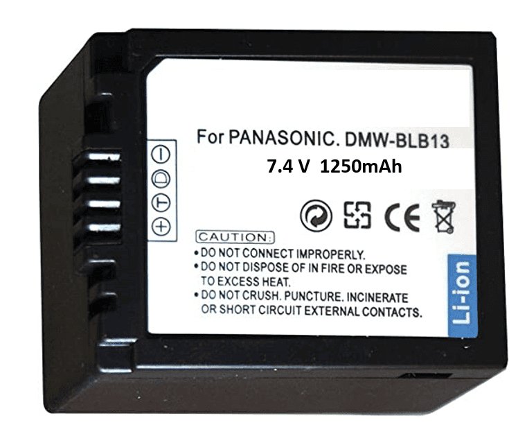 Proflash - Power 2000 Panasonic DMW - BLB13 Compatible Lithium - Ion Battery Pack (7.2V 1250 mAh). 12285 - Proflash