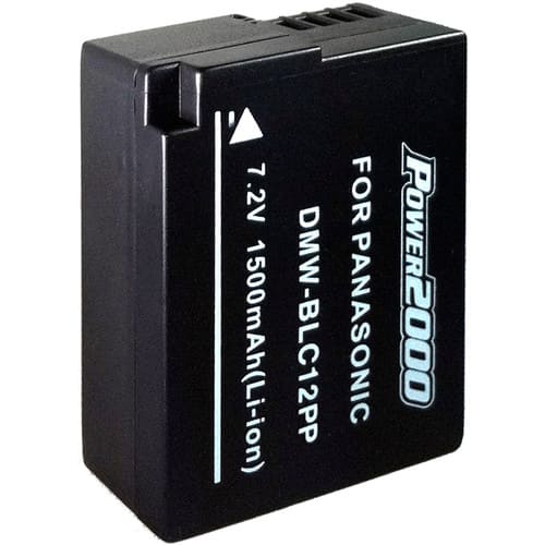 Proflash - Power 2000 Panasonic DMW - BLC12 Compatible Lithium - Ion Battery Pack (7.2V 1500 mAh). 12293 - Proflash