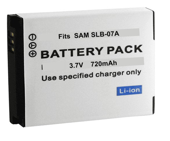 Proflash - Power 2000 Samsung SLB - 07A Compatible Lithium - Ion Battery Pack (3.7V 720 mAh). 12346 - Proflash