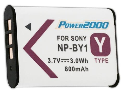 Proflash - Power 2000 Sony NP - BY1 Compatible Lithium - Ion Battery Pack (3.7V 800mAh). 12333 - Proflash