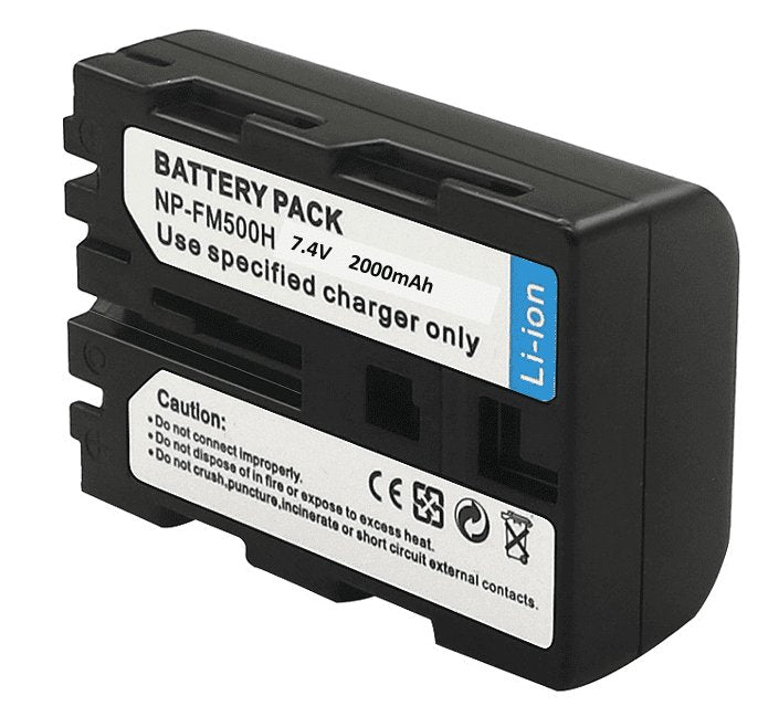 Proflash - Power 2000 Sony NP - FM500H Compatible Lithium - Ion Battery Pack (7.4V 2000mAh) 12330 - Proflash