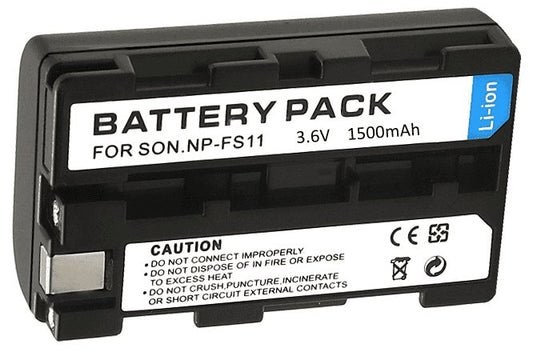 Proflash - Power 2000 Sony NP - FS10 / NP - FS11 Compatible Lithium - Ion Battery Pack (3.6V 1500 mAh). 12332 - Proflash