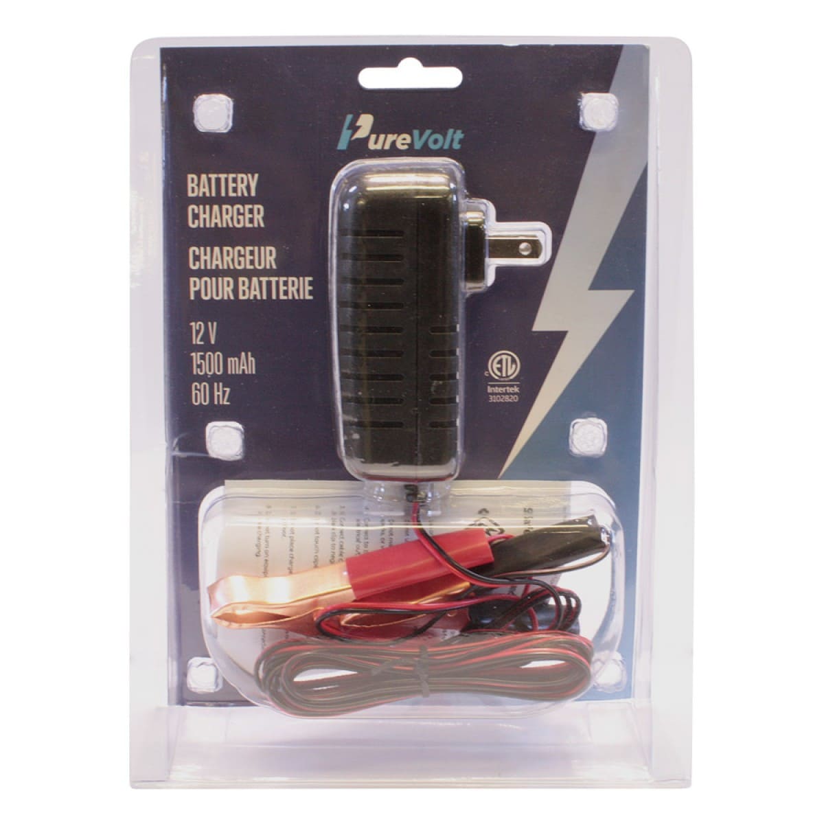 PureVolt Battery Charger - 13.5V - 1.5A AD - 301492 - Proflash