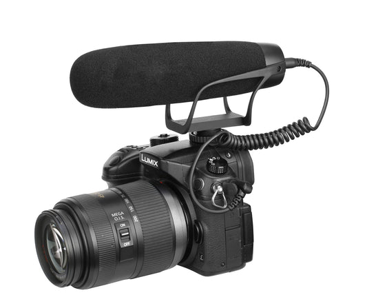 PXM - 48 Professional Condenser Shotgun Microphone for DSLR Cameras, Camcorders, Smartphones, and Computers - Proflash