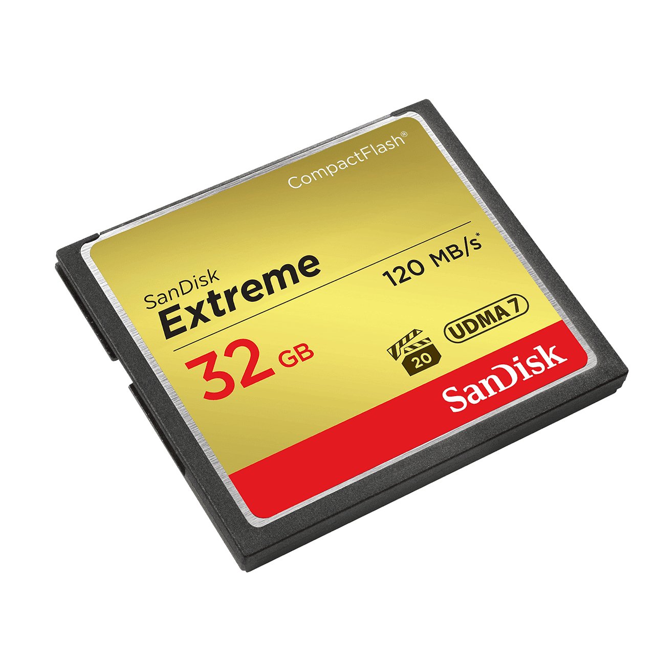 SanDisk 32 GB Extreme CompactFlash Memory Card 120MB/s UDMA - 7 / - Proflash