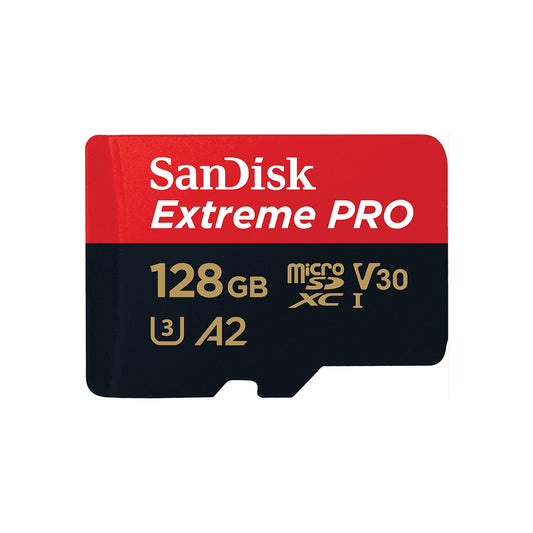 SanDisk Extreme PRO Micro SDXC Card with SD Adapter, 128GB, USH - I, Class 10, Read: 170MB/s, Write: 90MB/ - Proflash